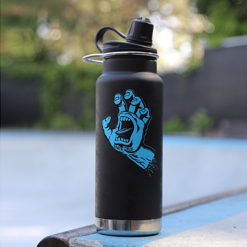 32oz-tkwide-with-chug-cap-santa-cruz-screaming-hand-p8 32oz_tkwide_chug_water_bottle_santacruz_screaming_hand_skatepark.jpg